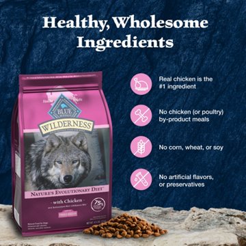 Blue Buffalo Wilderness Small Breed Dry Dog Food - Chicken