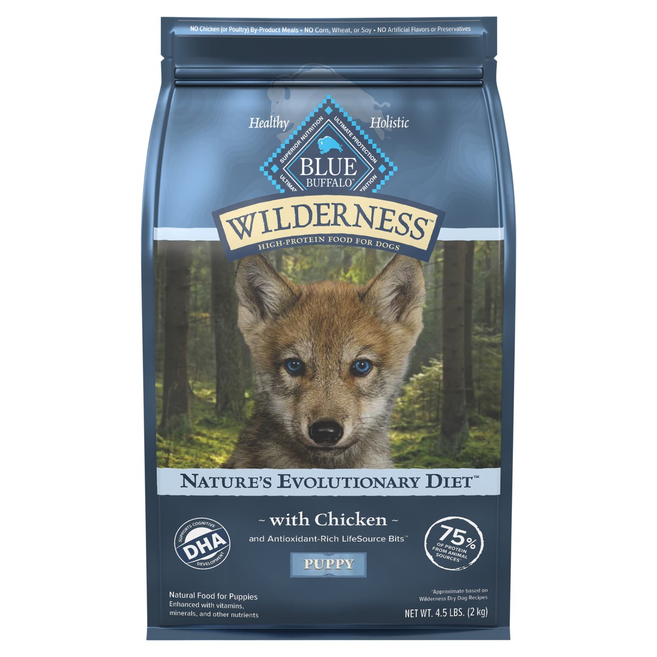 wilderness dog food puppy