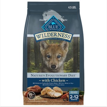Blue Buffalo Wilderness Puppy Dry Dog Food - Chicken