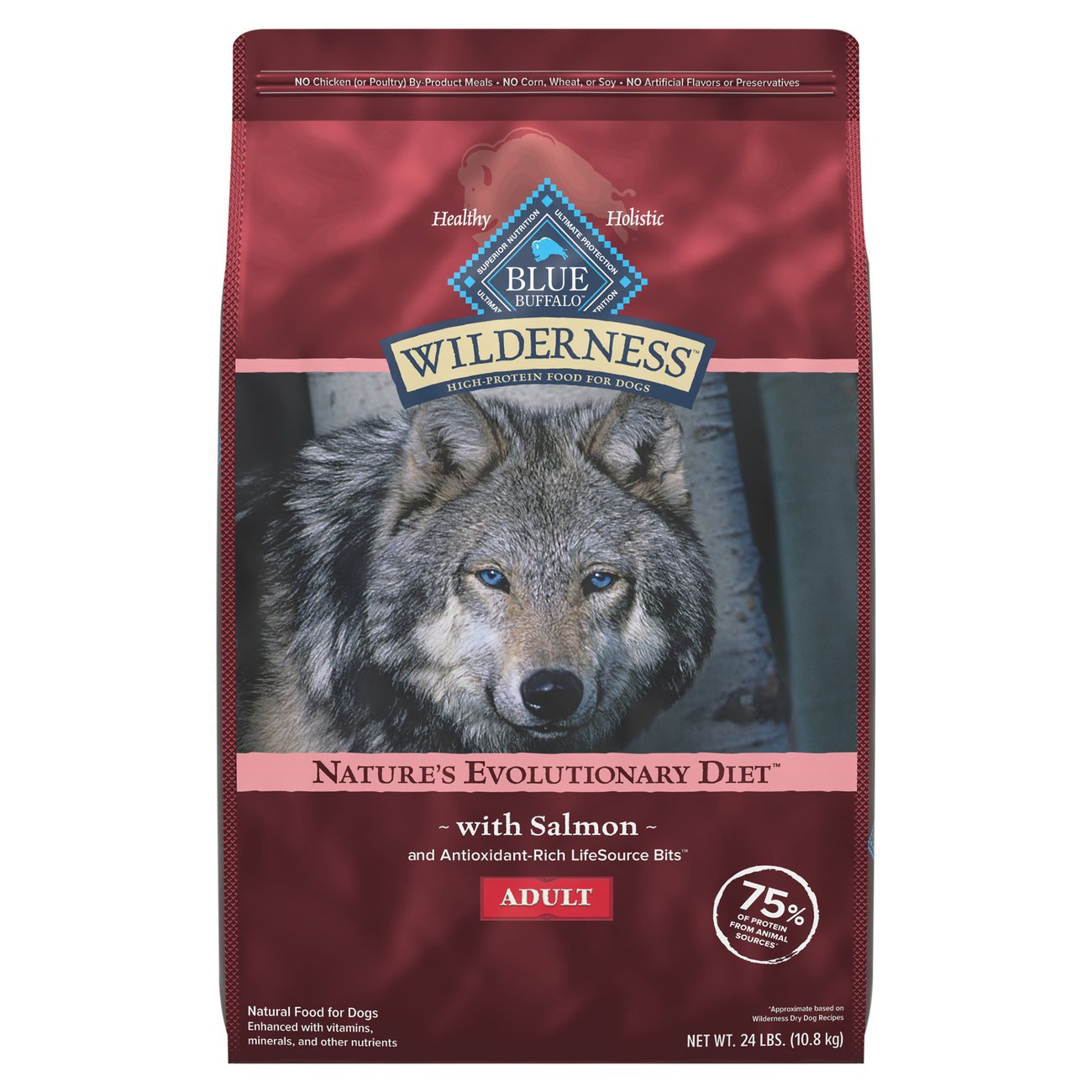 Blue Buffalo Wilderness Salmon with LifeSource Bits Dry Dog Food Shop