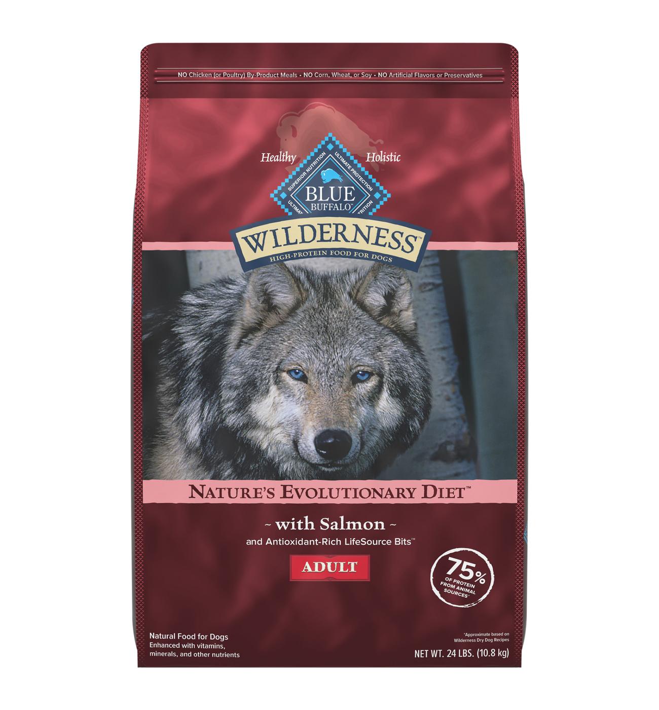 Wilderness blue buffalo high shop protein dry adult dog food