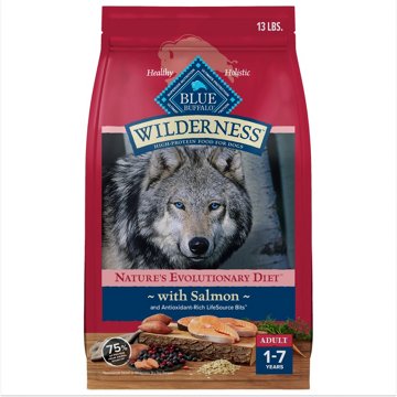 Blue Buffalo Wilderness Dry Dog Food - Salmon