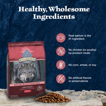 Blue Buffalo Wilderness Dry Dog Food - Salmon