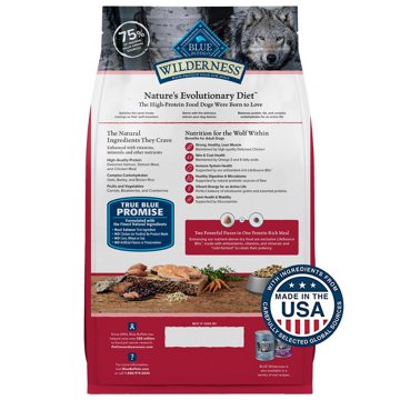Blue Buffalo Wilderness Dry Dog Food - Salmon