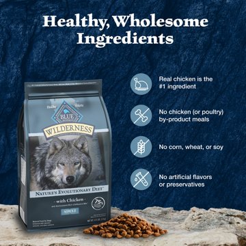 Blue Buffalo Wilderness Dry Dog Food - Chicken
