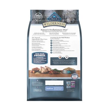 Blue Buffalo Wilderness Dry Dog Food Plus Wholesome Grains - Chicken, 4.5 lb