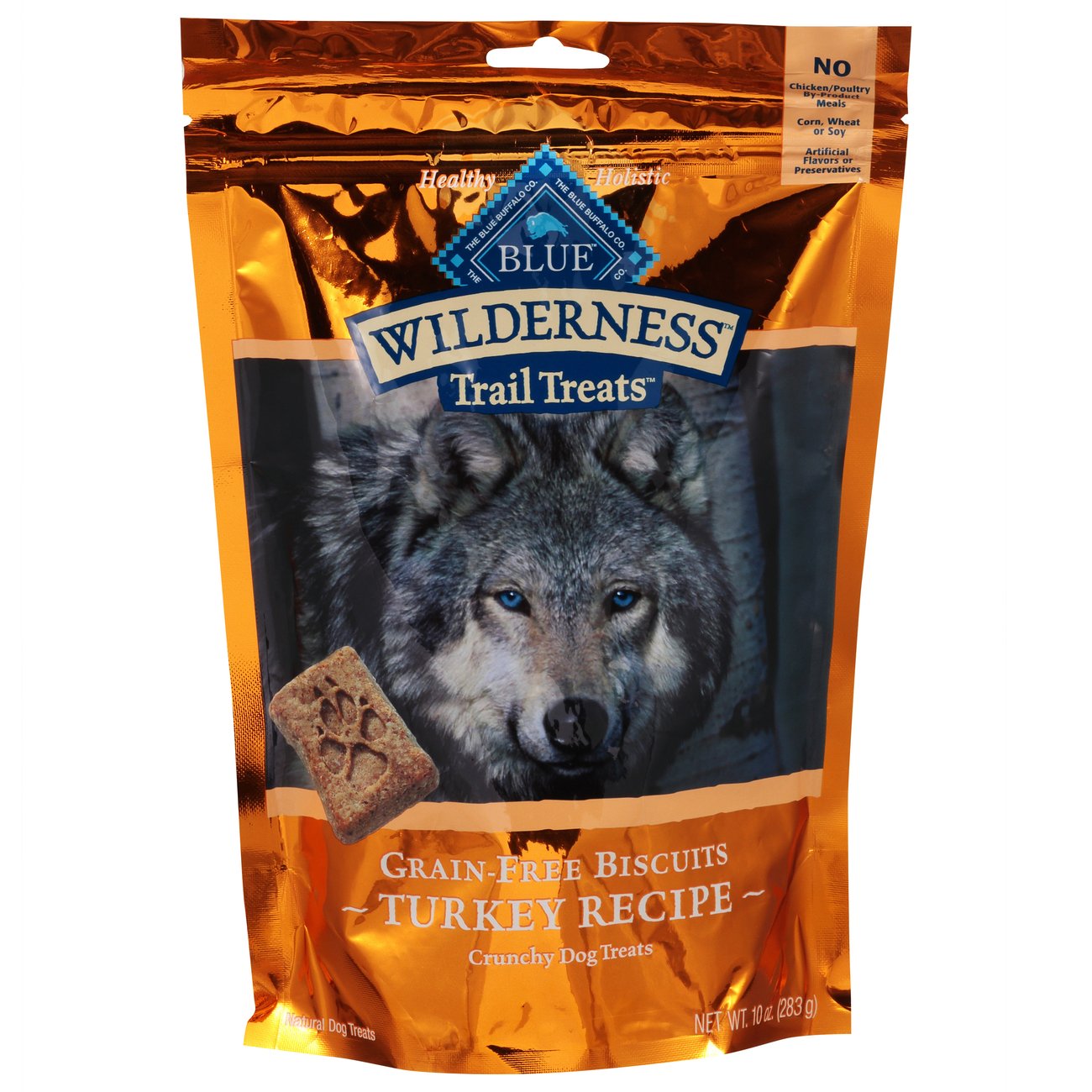 Blue Buffalo Wilderness Trail Treats Turkey Recipe Grain Free Dog Biscuits