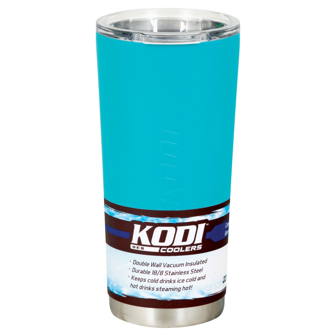 KODI Aqua Matte Tumbler Shop Travel & ToGo at HEB