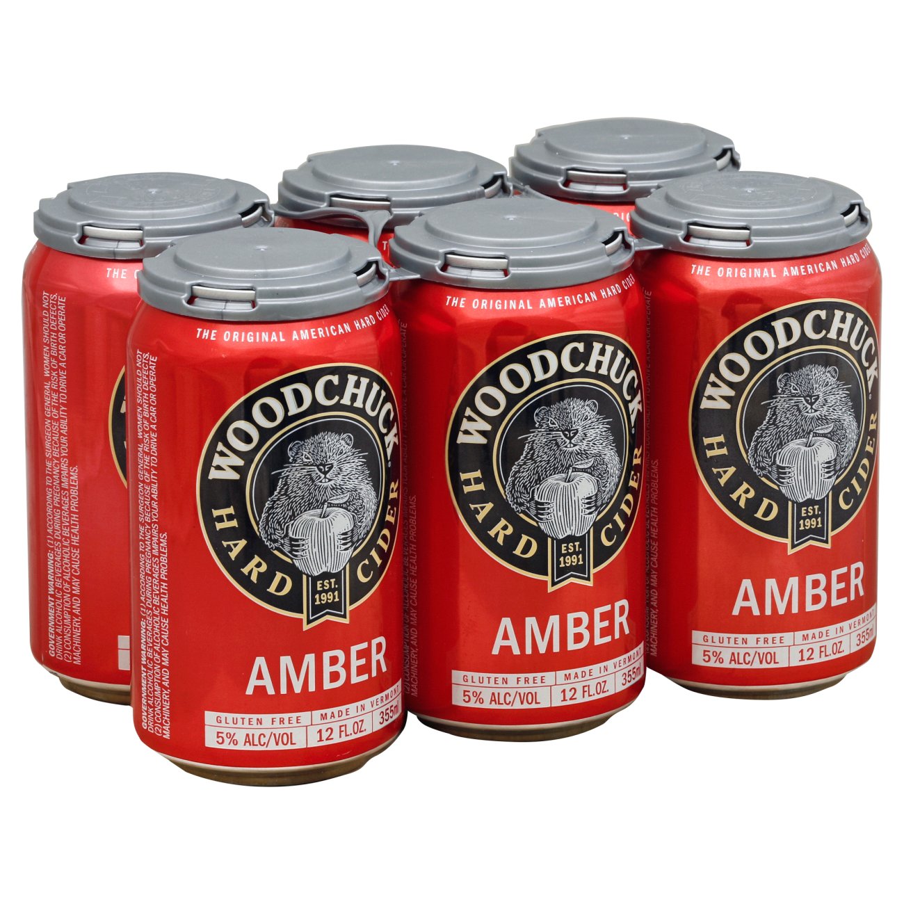 Woodchuck Amber Hard Cider 12 oz Cans Shop Beer & Wine at HEB