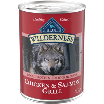 Blue Buffalo Wilderness Wet Dog Food - GF Salmon & Chicken