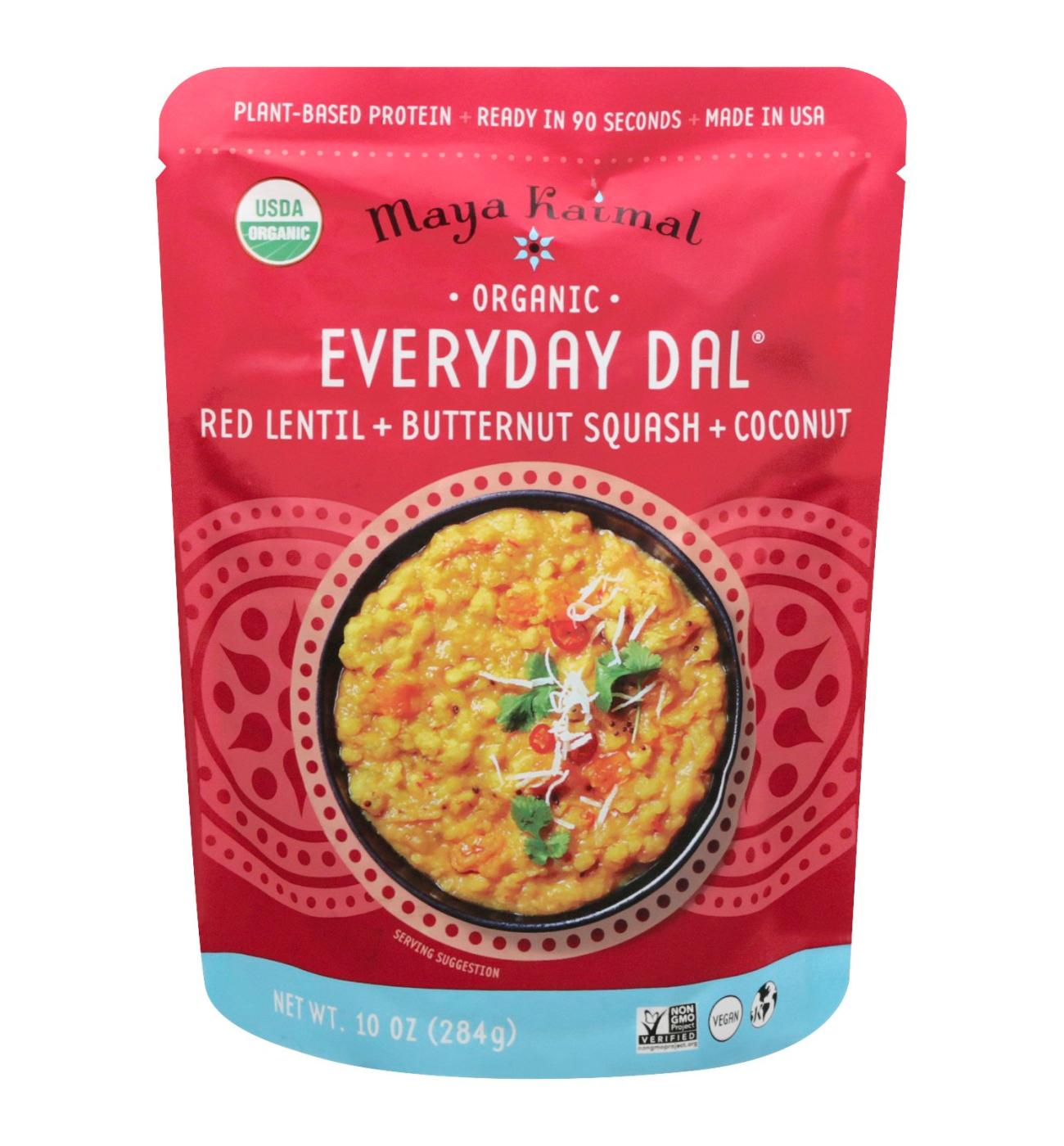 Maya Kaimal Organic Everyday Dal - Red Lentil, Butternut Squash & Coconut; image 1 of 4