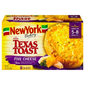 New York Bakery Five Cheese Texas Toast, 8 ct