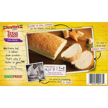 New York Bakery Five Cheese Texas Toast, 8 ct
