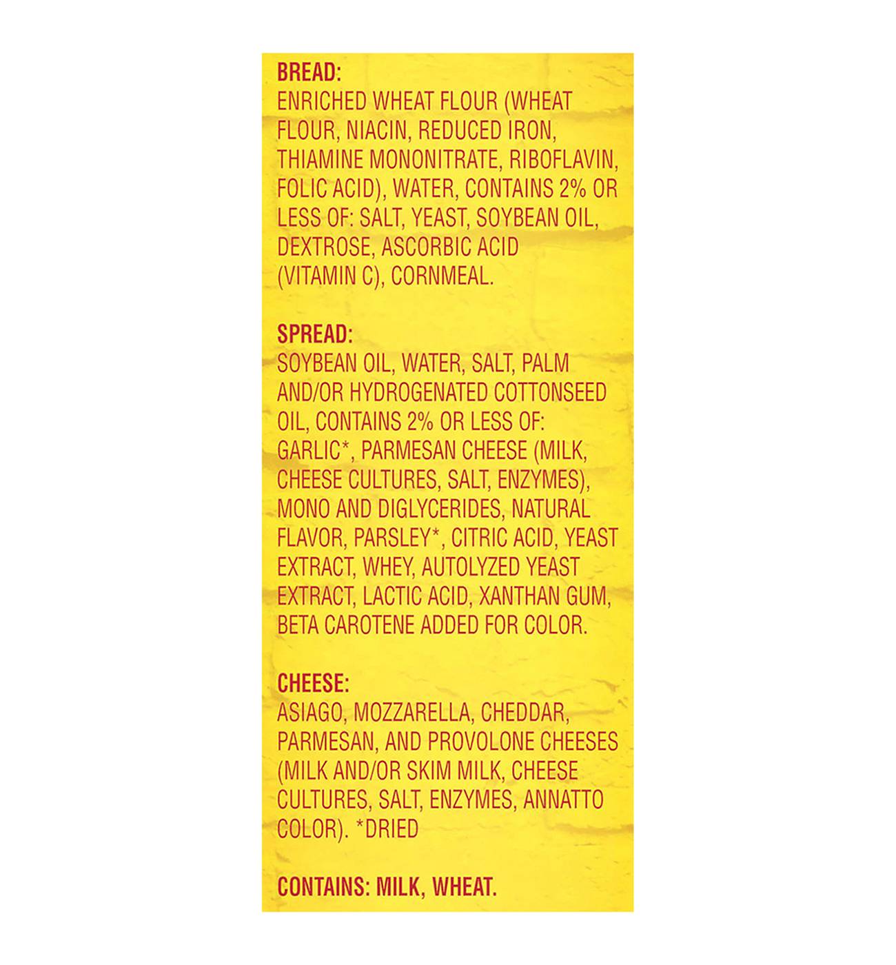 New York Bakery Five Cheese Texas Toast; image 3 of 4