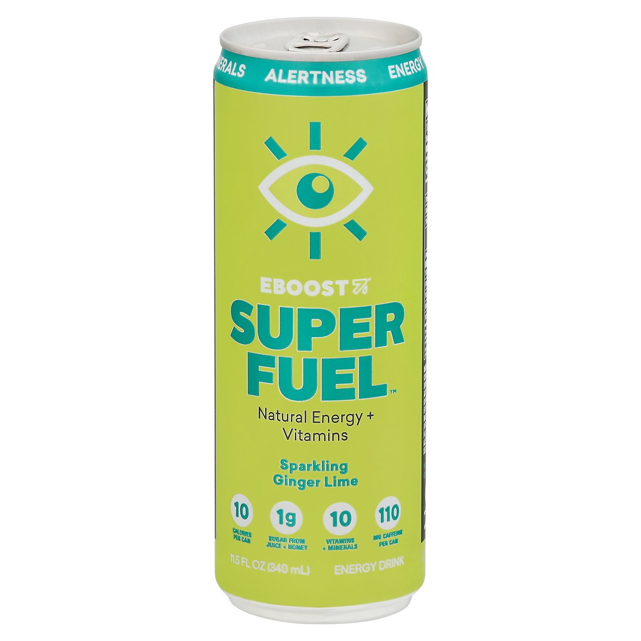 EBOOST Super Fuel Sparkling Ginger Lime Energy Drink - Shop Diet ...