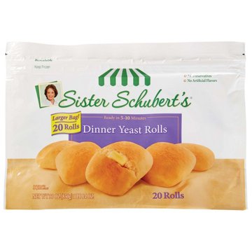 Sister Schubert's Yeast Dinner Rolls, 20 ct