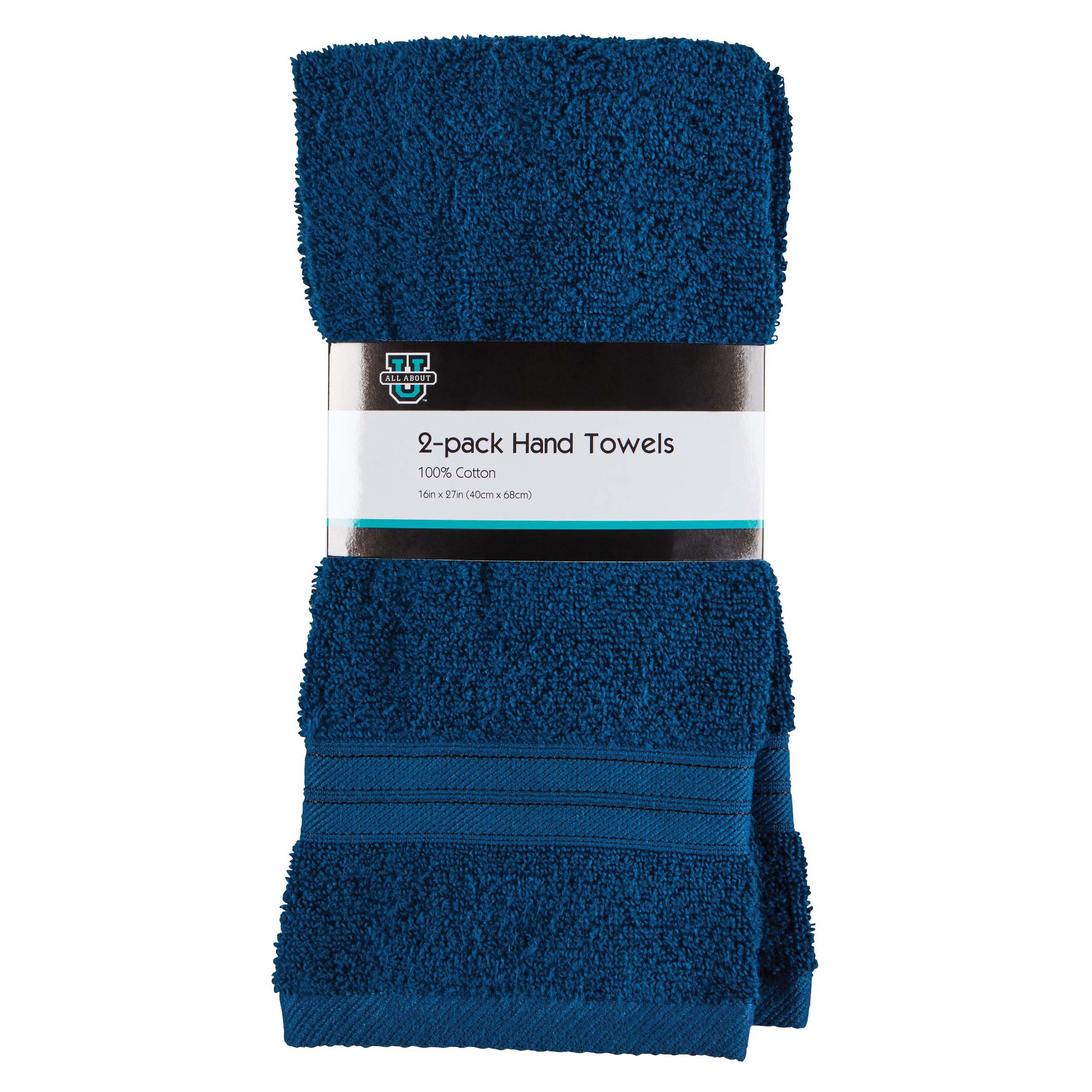 All About U Hand Towel Navy - Shop Towels & Washcloths at H-E-B