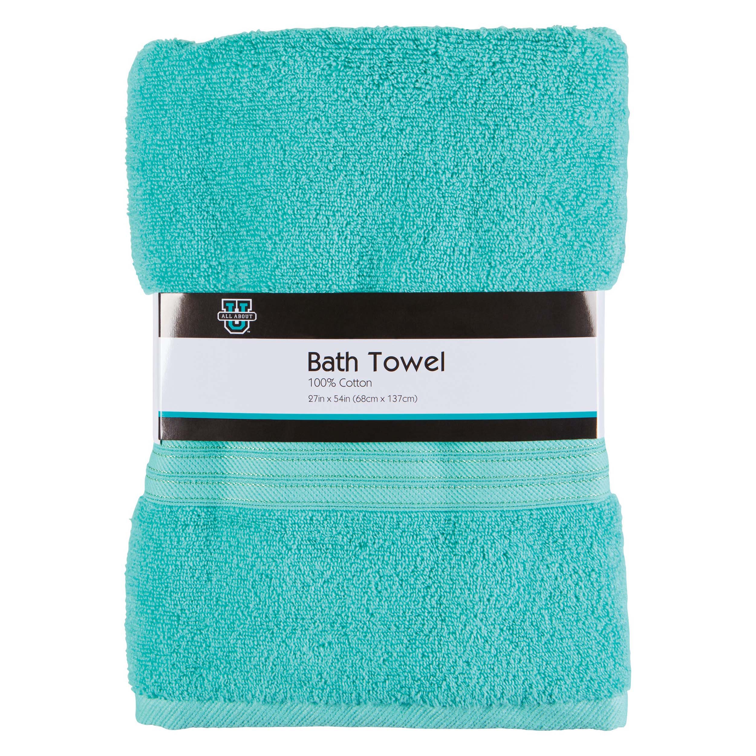 All About U Bath Towel Mint - Shop Towels & Washcloths at H-E-B