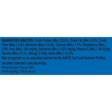 9Lives Daily Essentials Flavors of Chicken Beef & Salmon Dry Cat Food, 20 lb