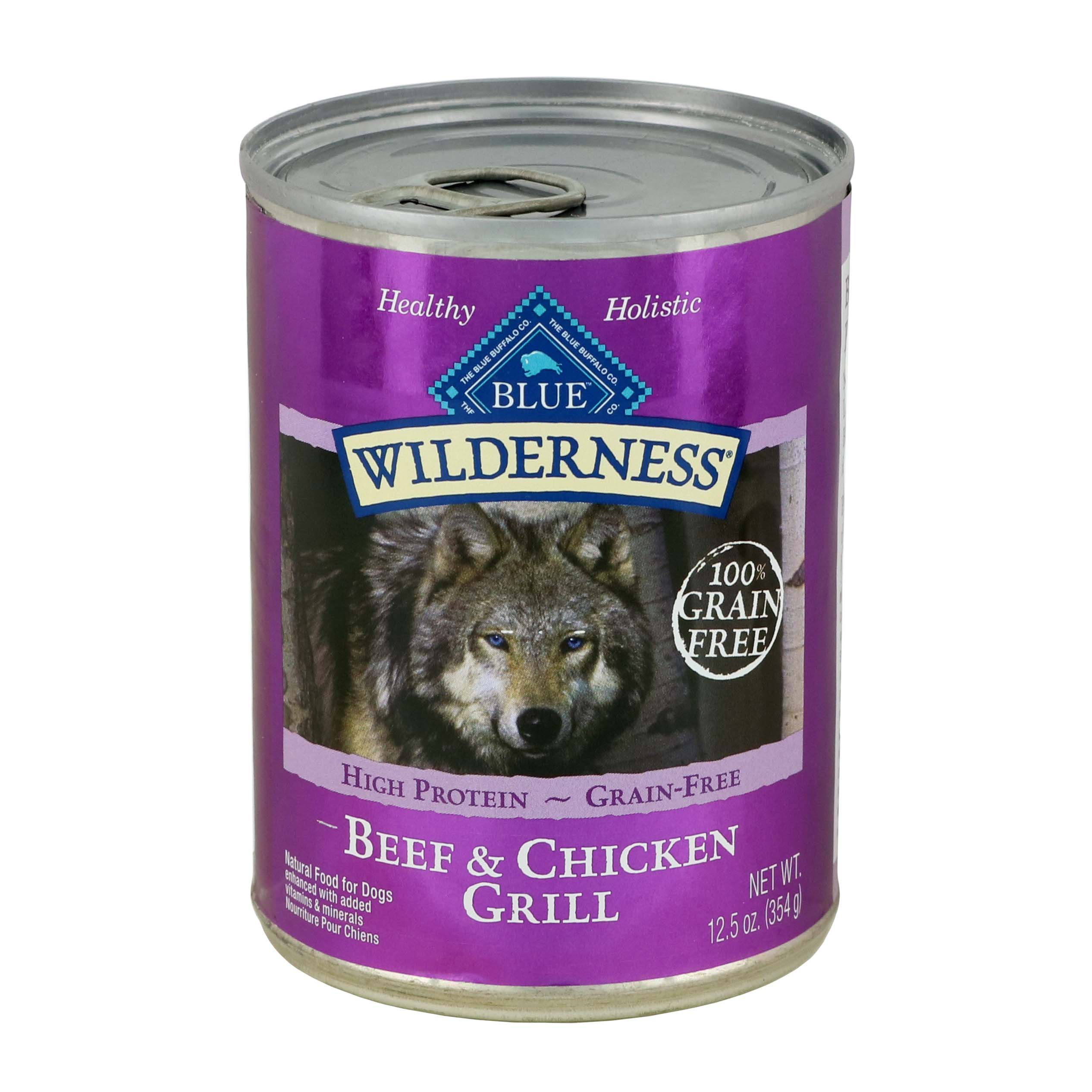 wilderness canned dog food