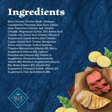 Blue Buffalo Wilderness Wet Dog Food & GF - Beef & Chicken