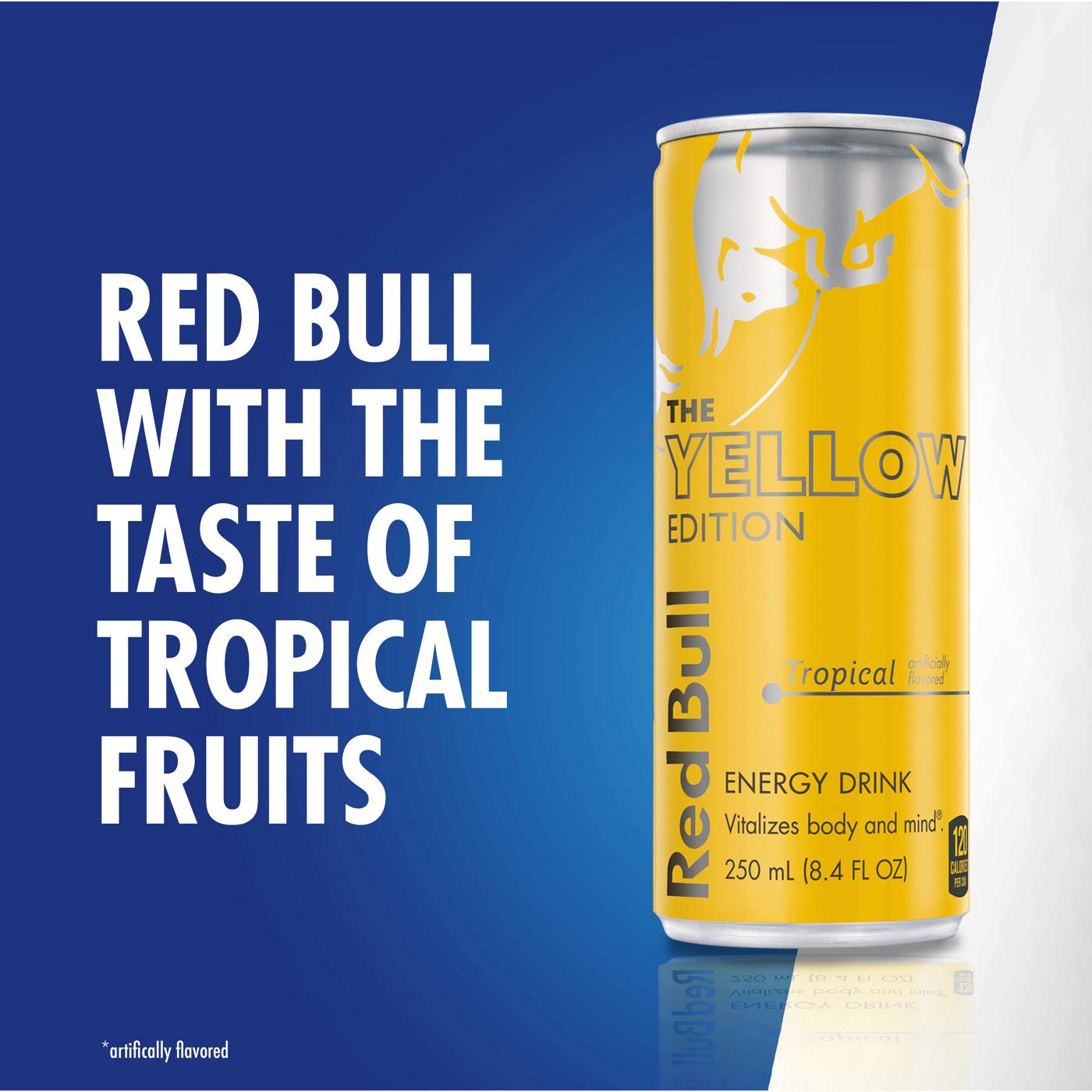 Red Bull The Yellow Edition Tropical Energy Drink; image 7 of 7