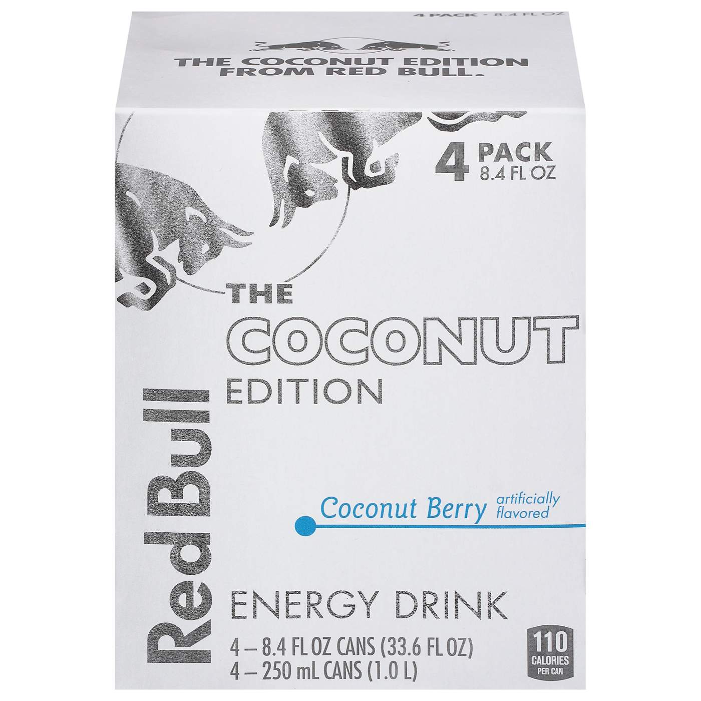 Red Bull Coconut Edition Coconut Berry Energy Drink 4 pk Cans; image 1 of 10