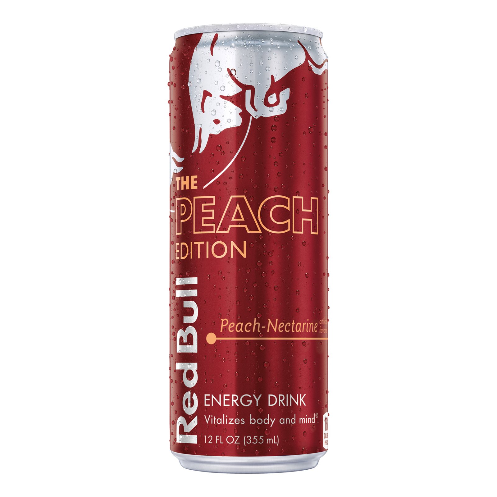 Red Bull The Peach Edition Peach-Nectarine Energy Drink - Shop Sports ...