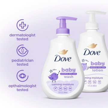 Baby Dove Sensitive Skin Care Baby Wash Calming Moisture