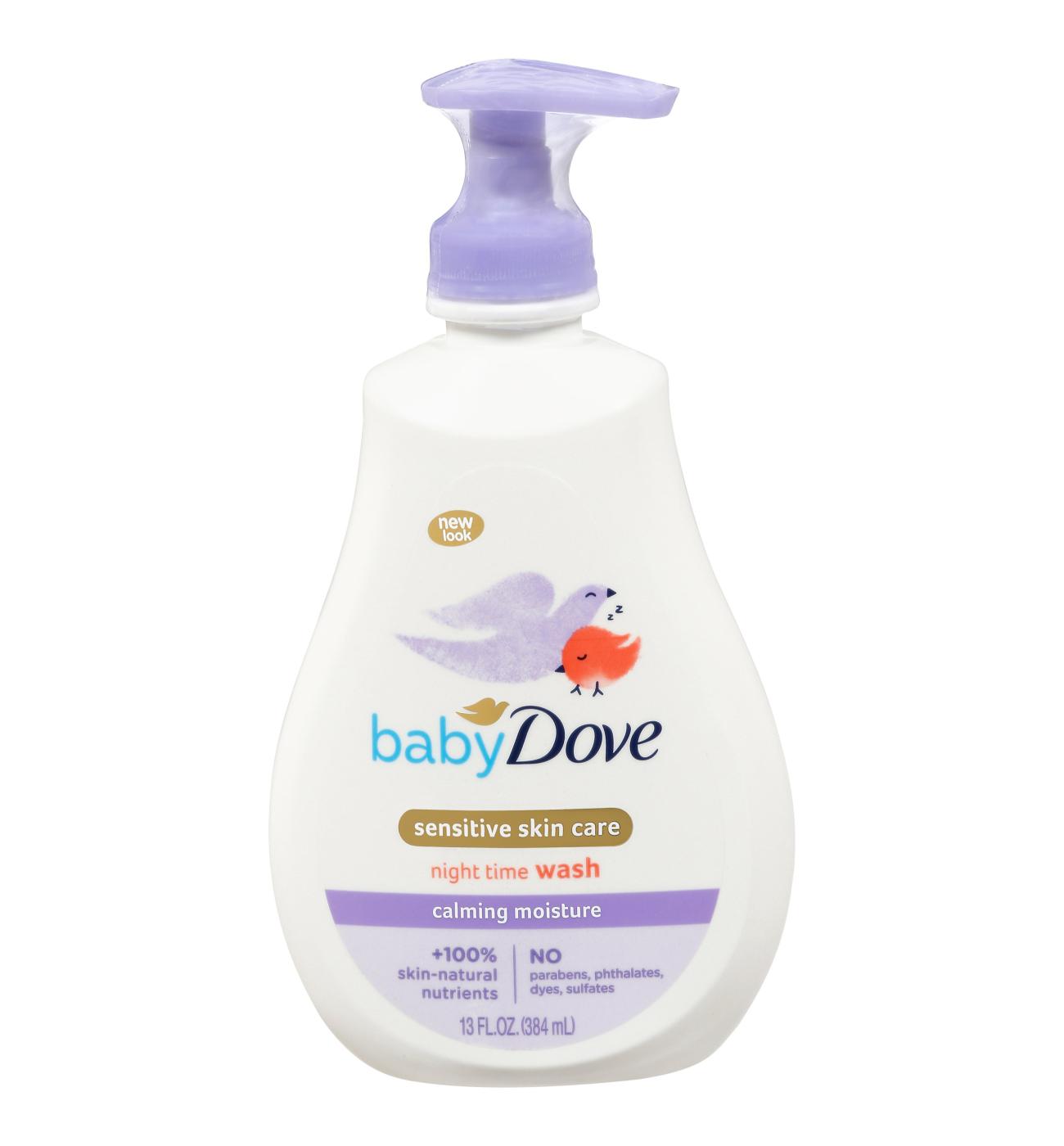 Baby Dove Sensitive Skin Care Night Time Wash; image 1 of 3