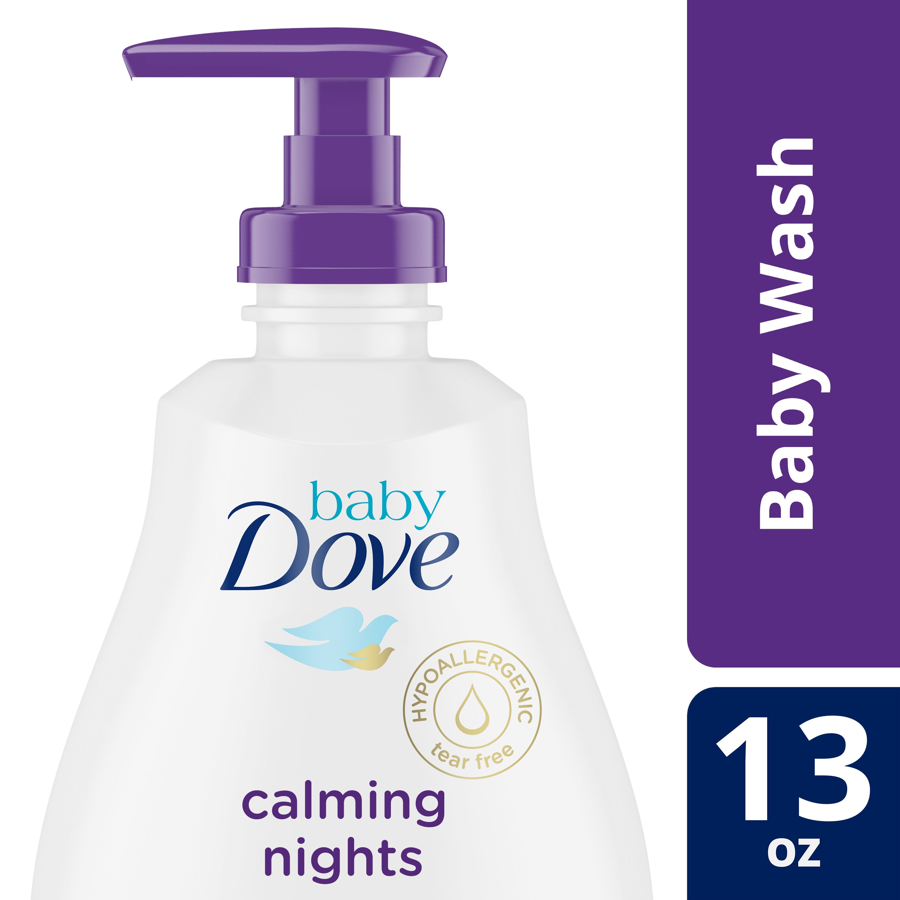 Baby dove night time clearance wash