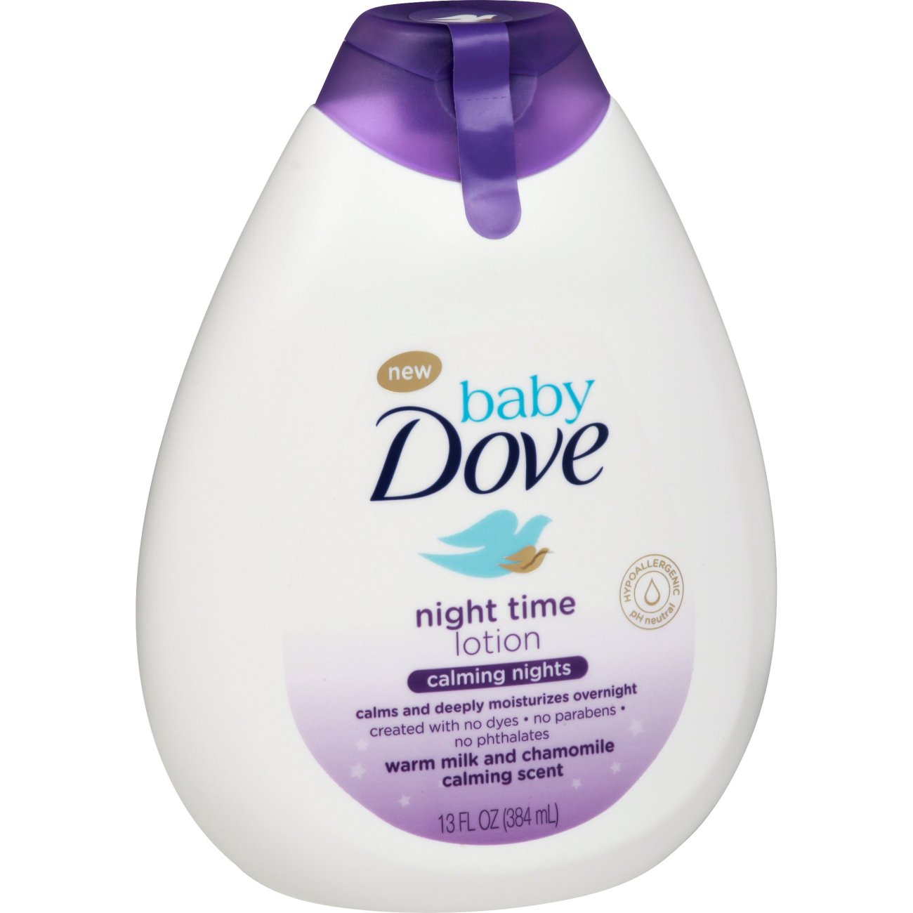 baby dove night time lotion