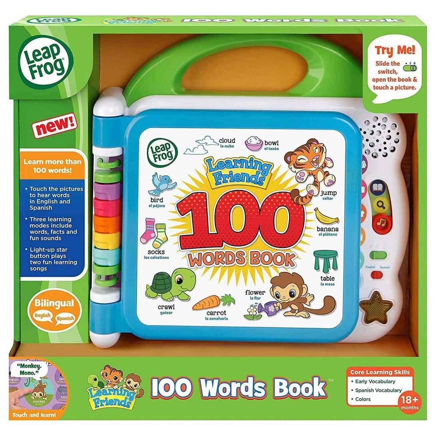 LeapFrog Learning Friends 100 Words Book; image 1 of 5