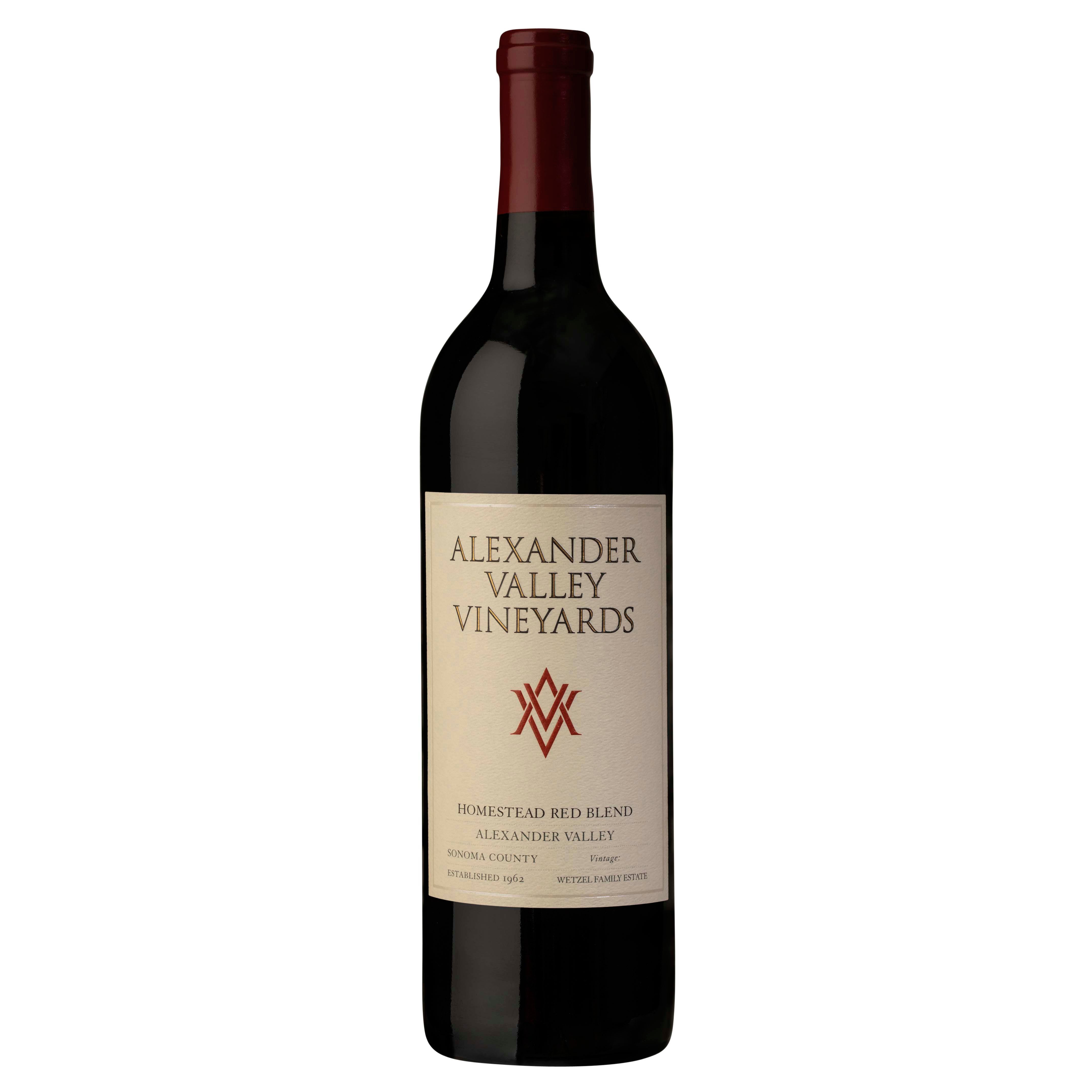 Alexander Valley Vineyards Homestead Red Blend California Wine, 750 mL