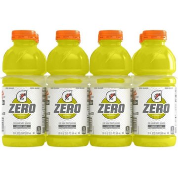 Gatorade Zero Lemon Lime Thirst Quencher 8 pk Bottles