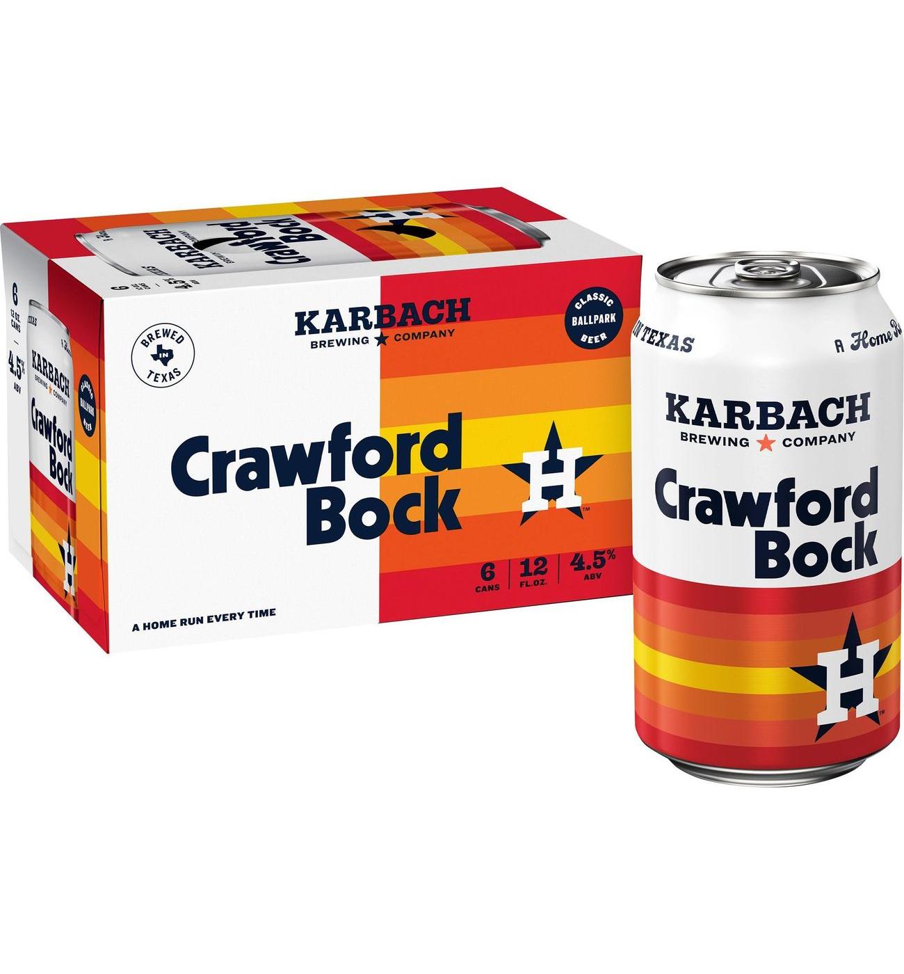 Karbach Crawford Bock Craft Beer 6 pk Cans; image 9 of 9