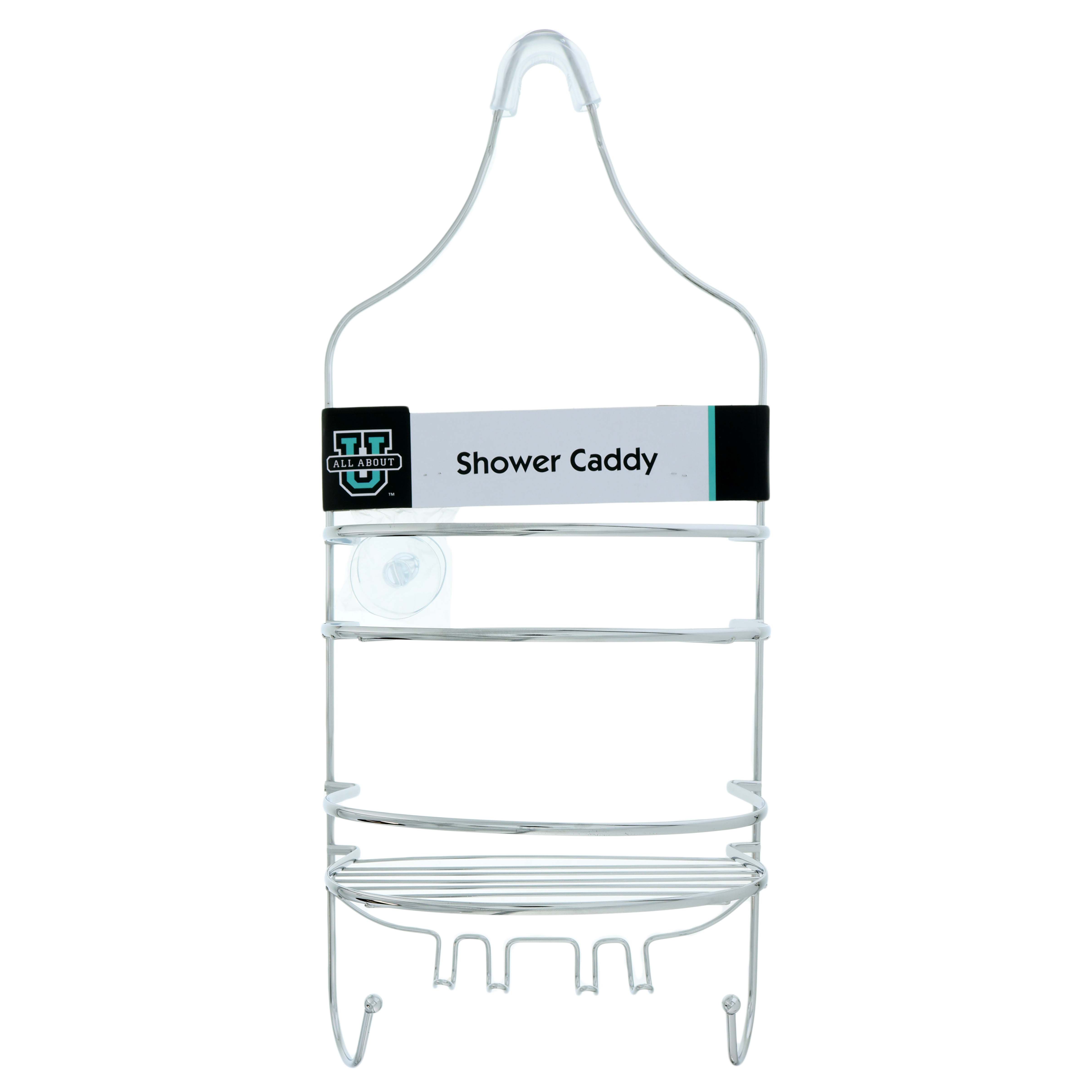 All About U Chrome Shower Caddy Shop Soap Pumps Caddies At H E B