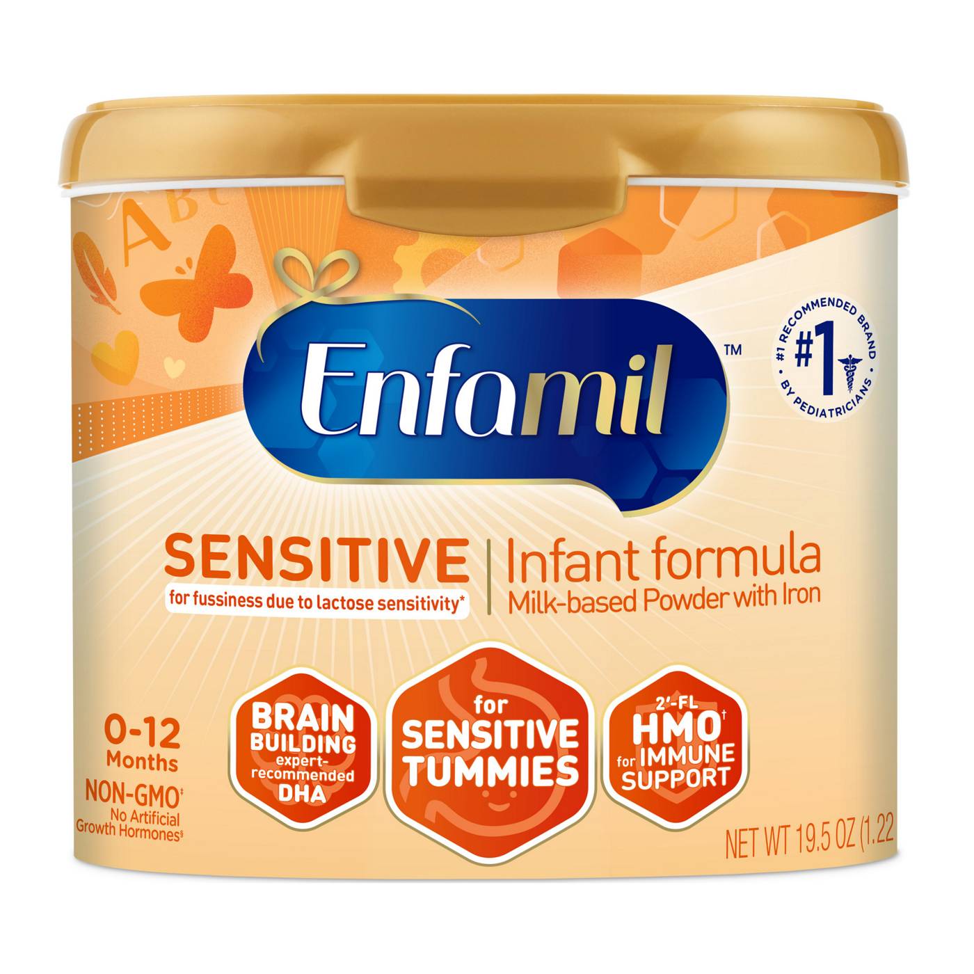 Enfamil NeuroPro Sensitive Milk-Based Powder Infant Formula with Iron; image 1 of 7