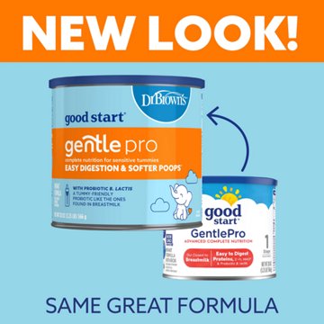Dr. Brown's Good Start GentlePro Powder Infant Formula with Iron, 32 oz