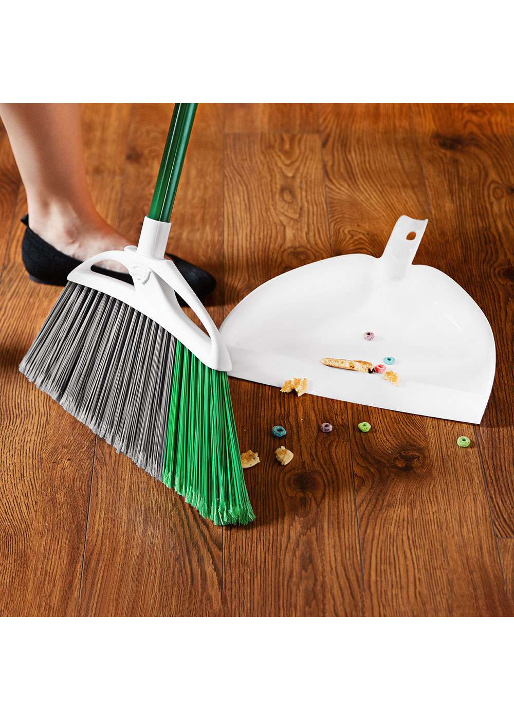 Libman Extra Large Angle Broom With Dustpan; image 3 of 4