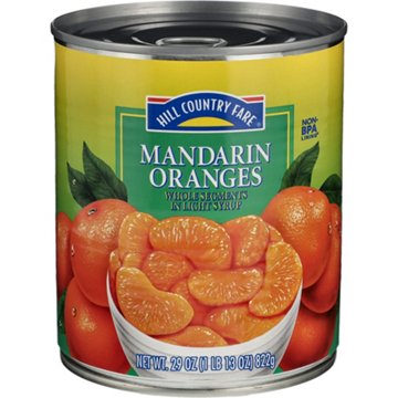 Hill Country Fare Mandarin Oranges in Light Syrup, 29 oz