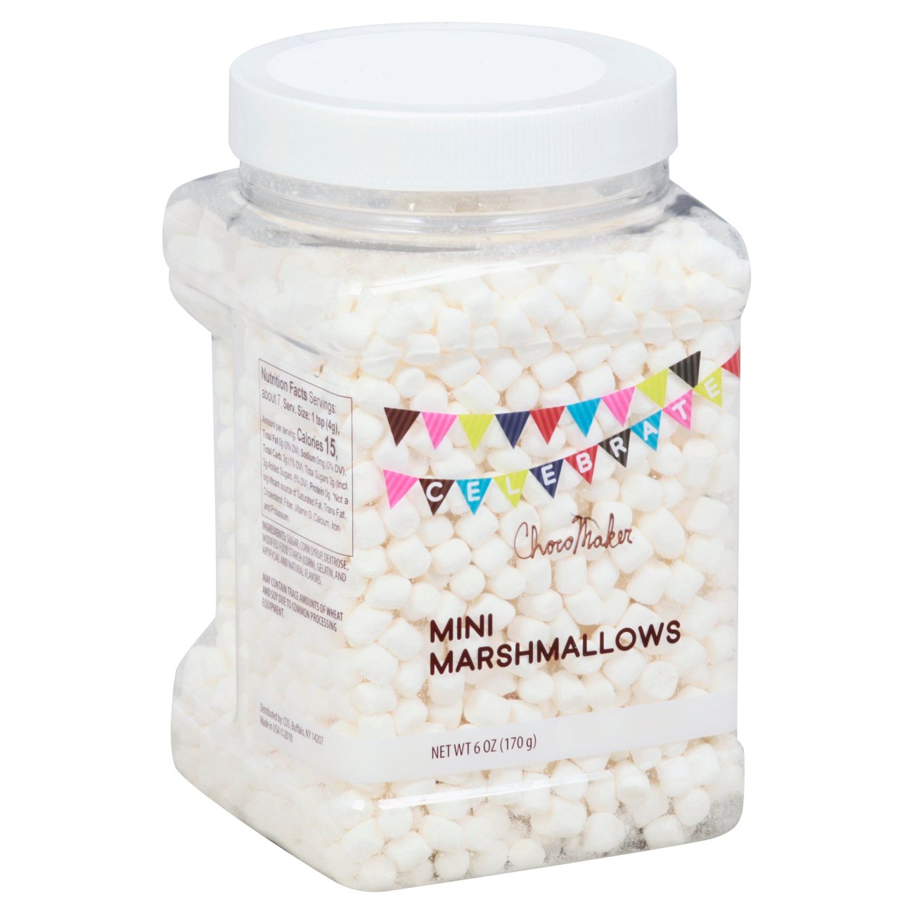 Celebrate Chocomaker Mini Marshmallows Decorating Candies - Shop Baking  Chocolate & Candies at H-E-B