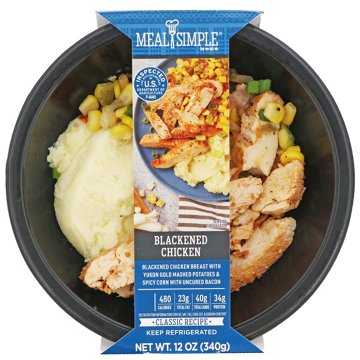 Meal Simple by H-E-B Blackened Chicken Bowl, 12 oz