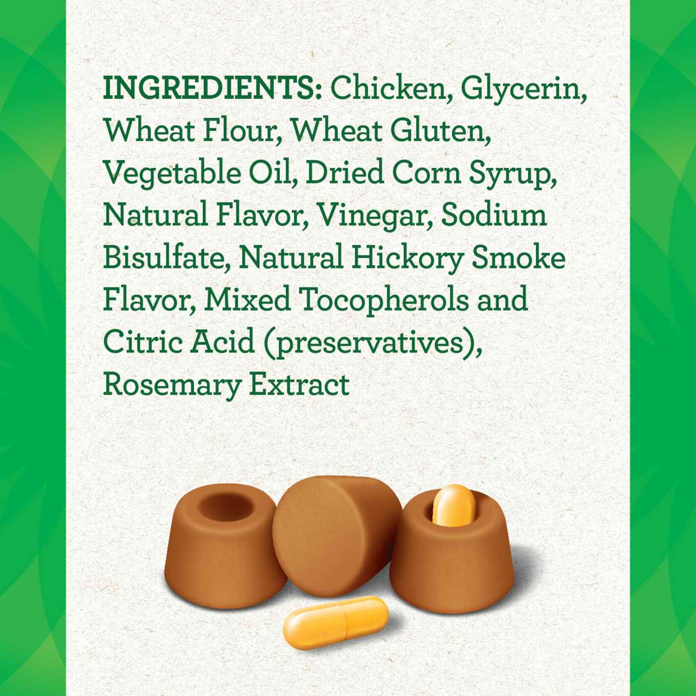 GREENIES PILL POCKETS for Dogs Capsule Size - Chicken Flavor; image 2 of 5