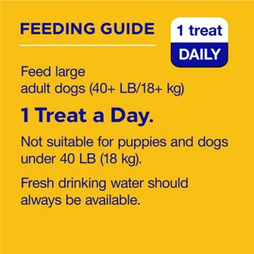 Pedigree Dentastix Dual Flavor Large Breed Dog Treats - Bacon & Chicken, 1.47 lb