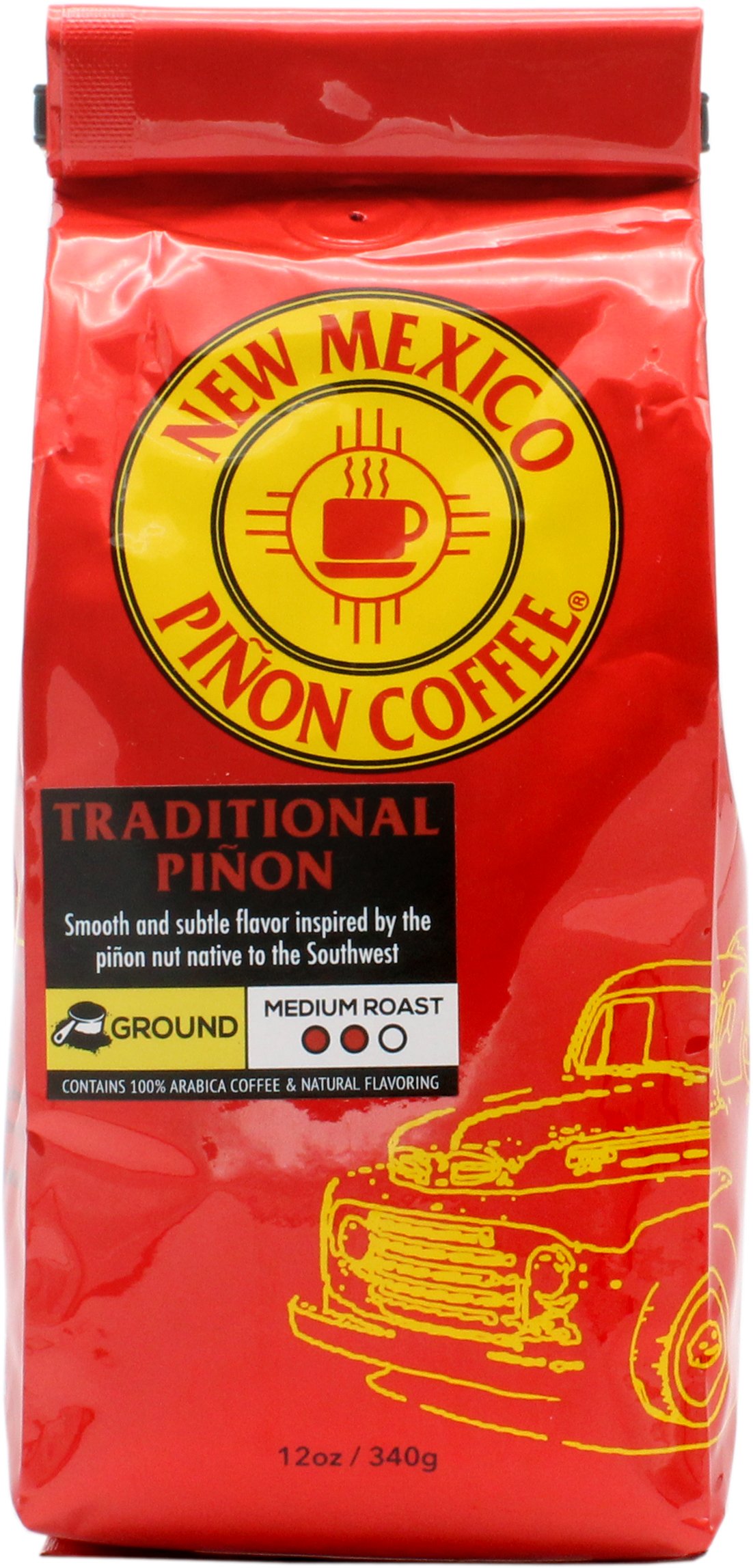 New Mexico Pinon Coffee Traditional Pinon Medium Roast Ground