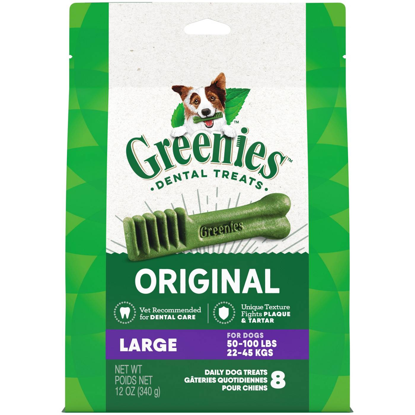 GREENIES Original Large Natural Dental Care Dog Treats; image 1 of 5