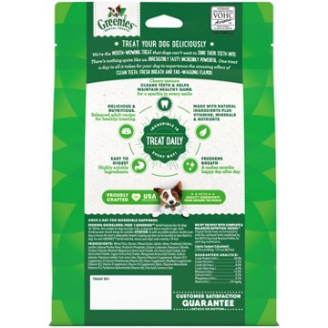 Greenies Original Large Natural Dental Care Dog Treats, 8 ct