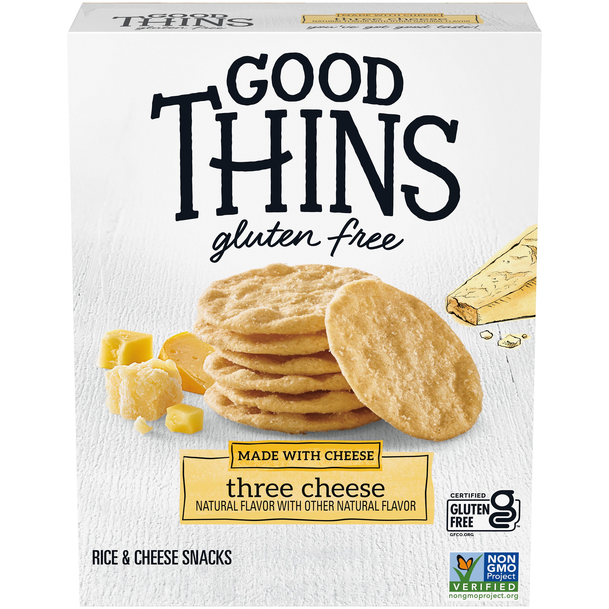 Nabisco Good Thins The Cheese One Three Cheese Rice Snacks Shop