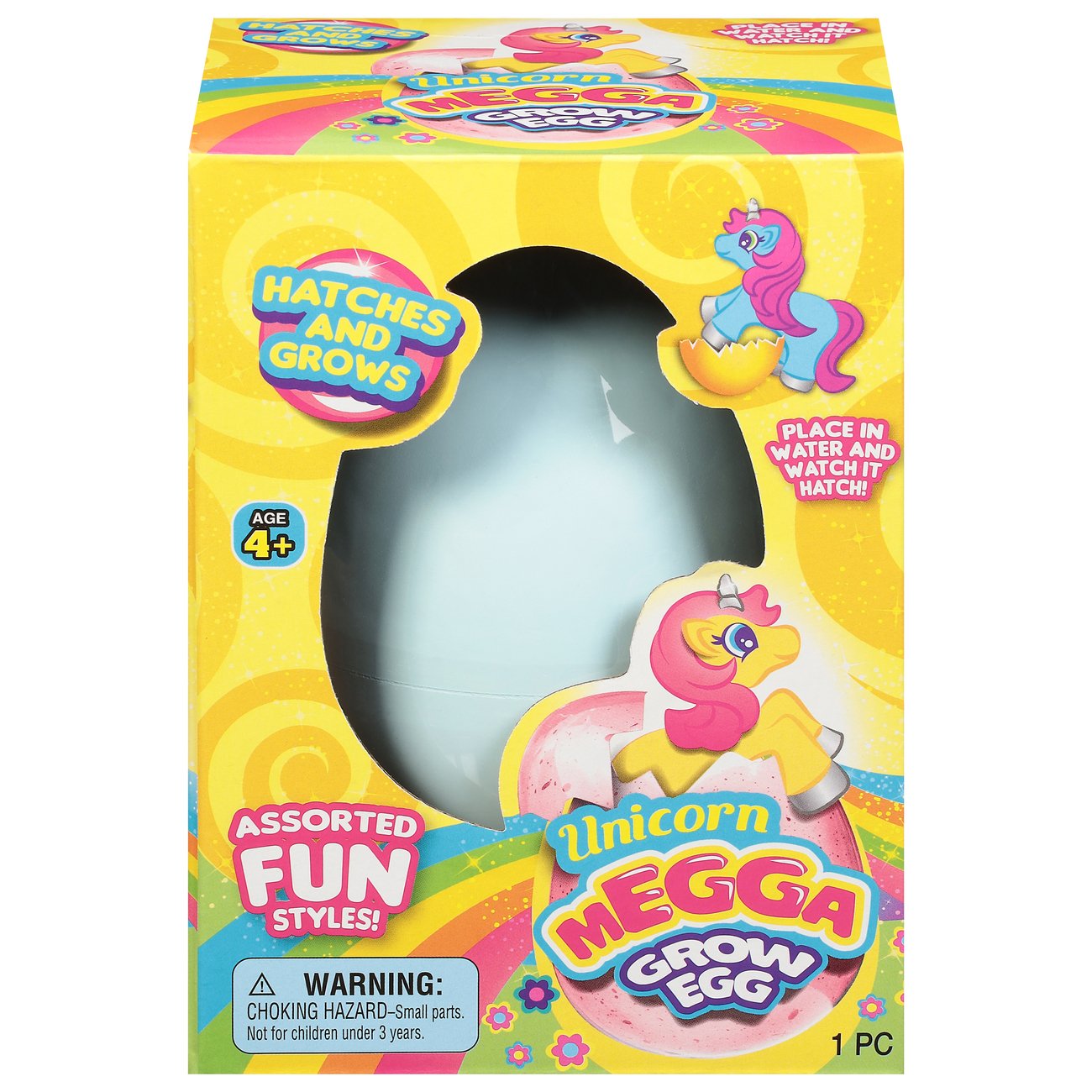 mega grow egg unicorn